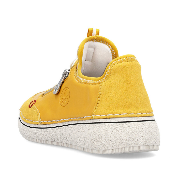 Женские туфли RIEKER желтые, артикул 50962-68