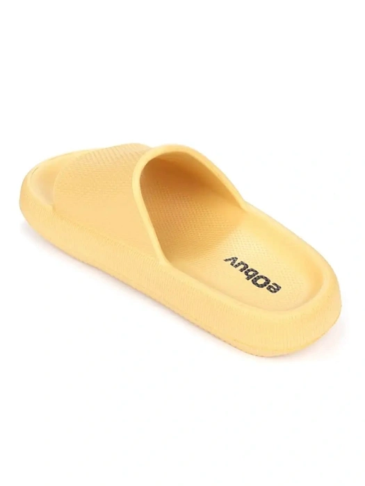Женские сабо eObuv желтые, артикул 837375/01-07EB