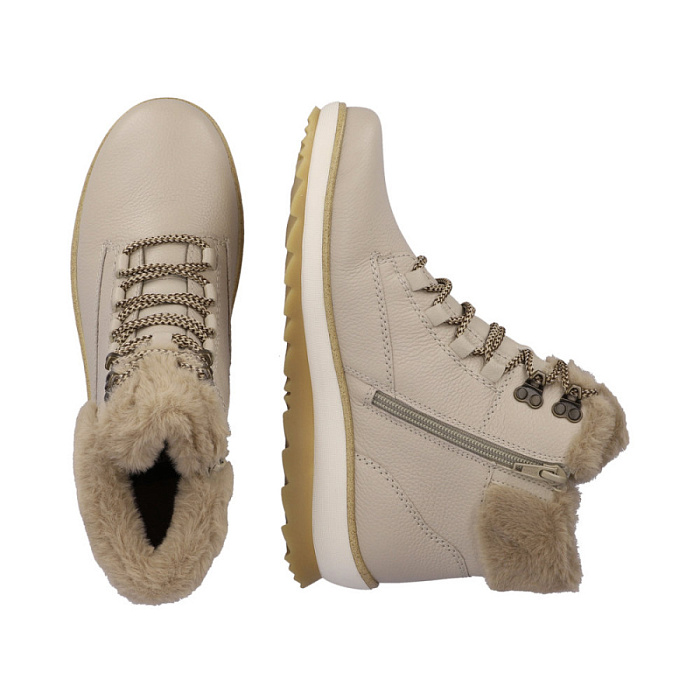 Женские ботинки basic REMONTE бежевые, артикул R8484-60