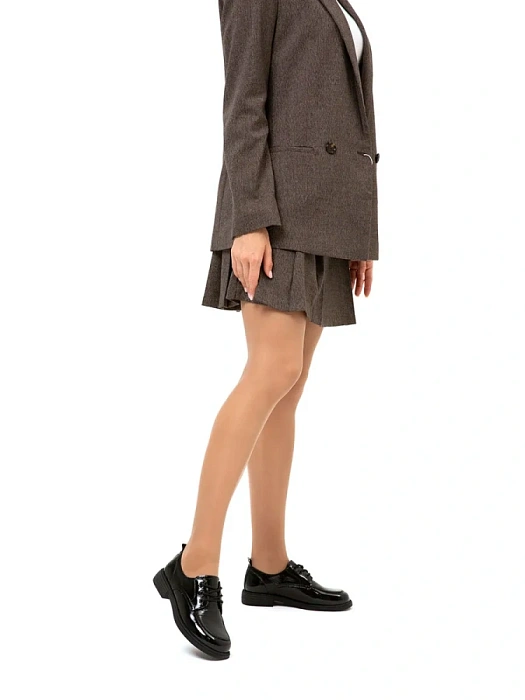 Женские туфли Donna Daniella  черные, артикул EH243-081