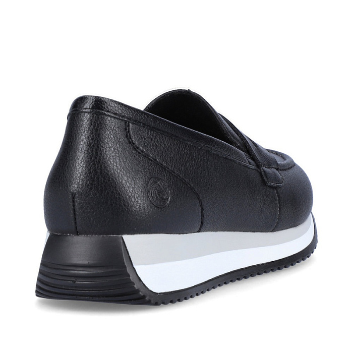 Женские лоферы REMONTE черные, артикул D0H04-00