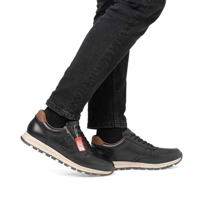 Мужские кроссовки RIEKER черные, артикул B0504-00