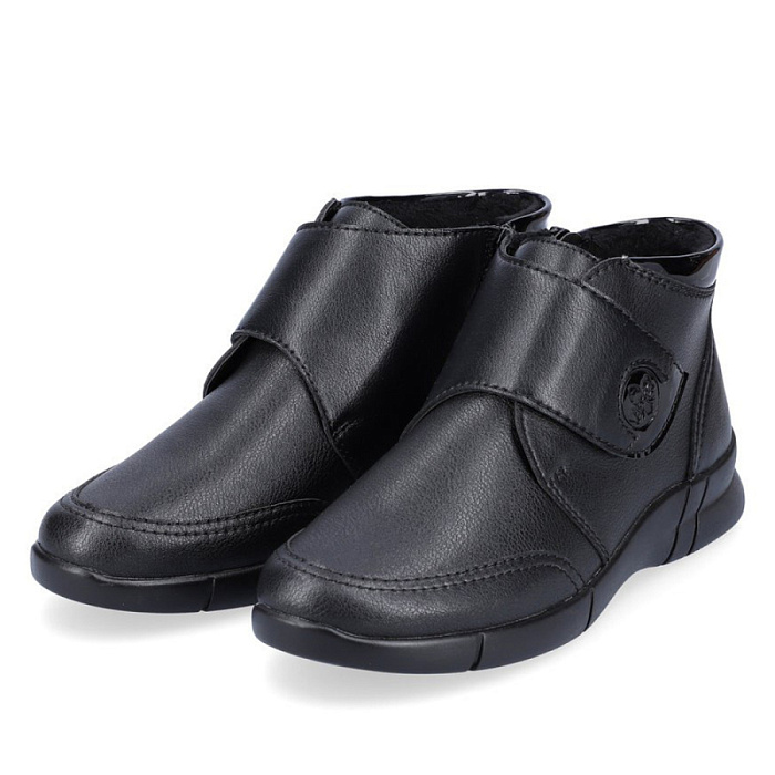 Женские ботинки basic RIEKER черные, артикул N2182-00