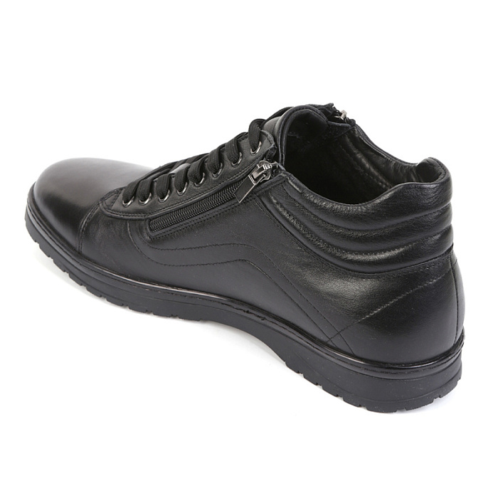 Мужские ботинки BRUNO RENZONI  черные, артикул 115-793-262-2