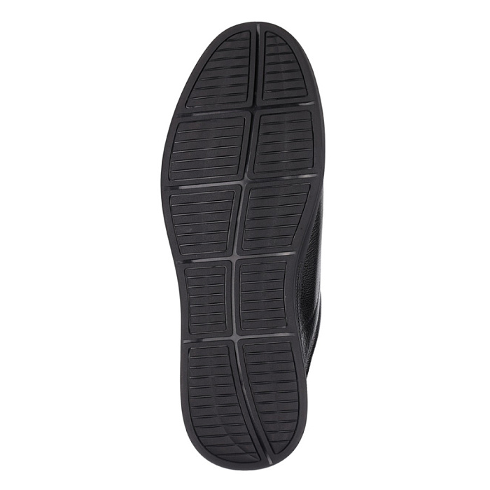 Мужские туфли basic BRUNO RENZONI  черные, артикул YS391A-H21F-NP