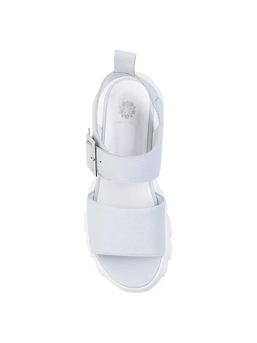 Женские босоножки  FEDERICA RODARI голубые, артикул 9053-3