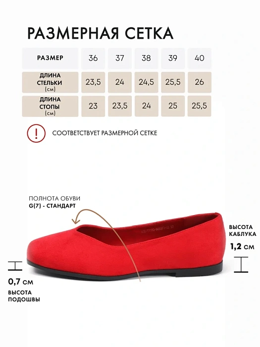 Женские туфли FEDERICA RODARI красные, артикул 43E-T1180-N65001-15