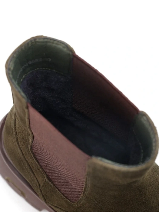 Женские челси FEDERICA RODARI зеленые, артикул 38E-HF9-6100R2