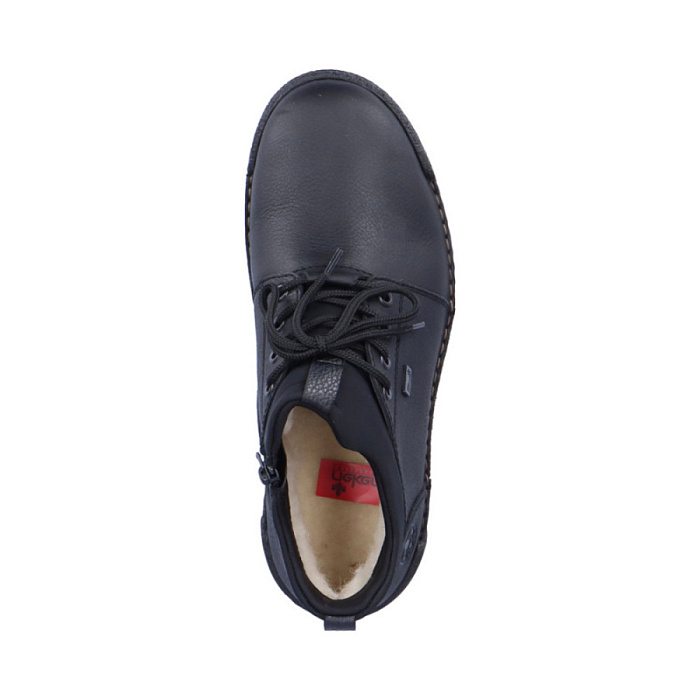 Мужские ботинки basic RIEKER черные, артикул B0301-00