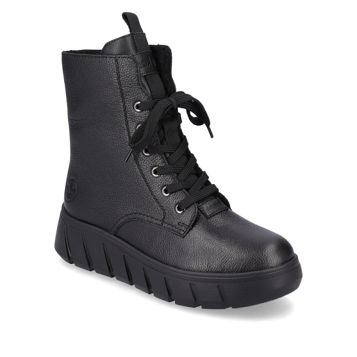 Женские ботинки basic RIEKER черные, артикул Y3501-00