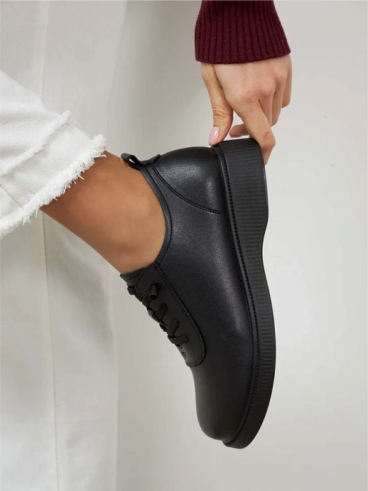 Женские туфли eObuv черные, артикул DY25030701A