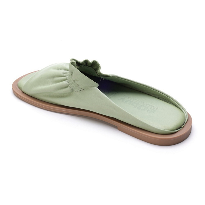 Женские сабо eObuv светло-зеленые, артикул 700121-LL-12