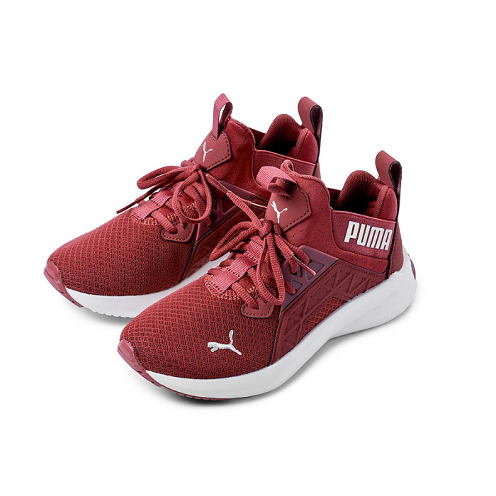 Женские кроссовки Puma бордовые, артикул 19523517