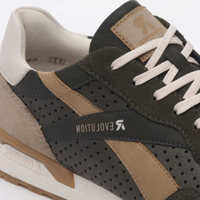 Мужские кроссовки RIEKER зеленые, артикул U0302-52