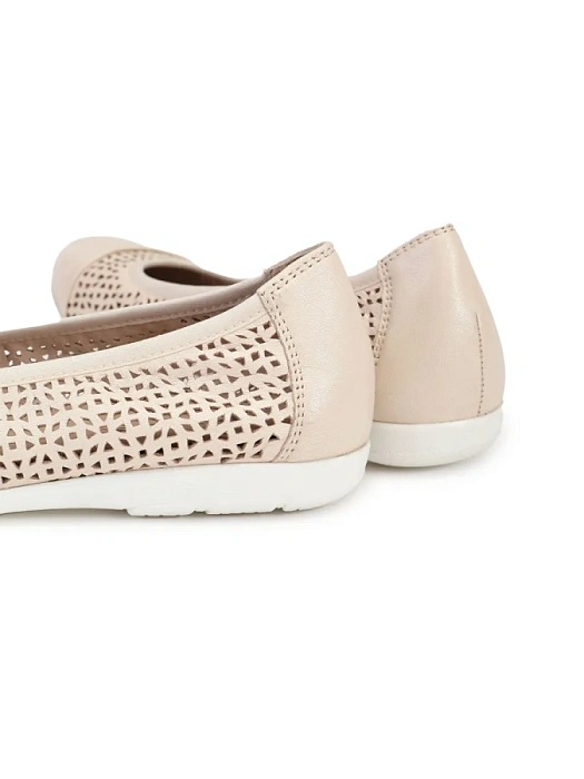 Женские балетки CAPRICE бежевые, артикул 9-22151-42-140