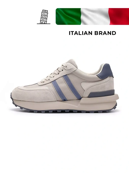 Женские кроссовки SOFIA-ALEXANDRA бежевые, артикул SA16519-WT-1