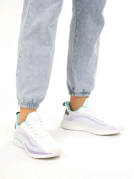 Женские кроссовки SOFIA-ALEXANDRA белые, артикул SA16784-WB/8-1