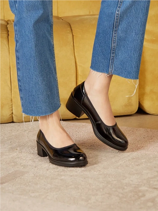 Женские туфли eObuv черные, артикул 32R9-24-501