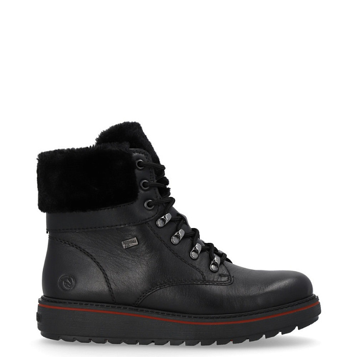 Женские ботинки basic REMONTE черные, артикул D0U70-01