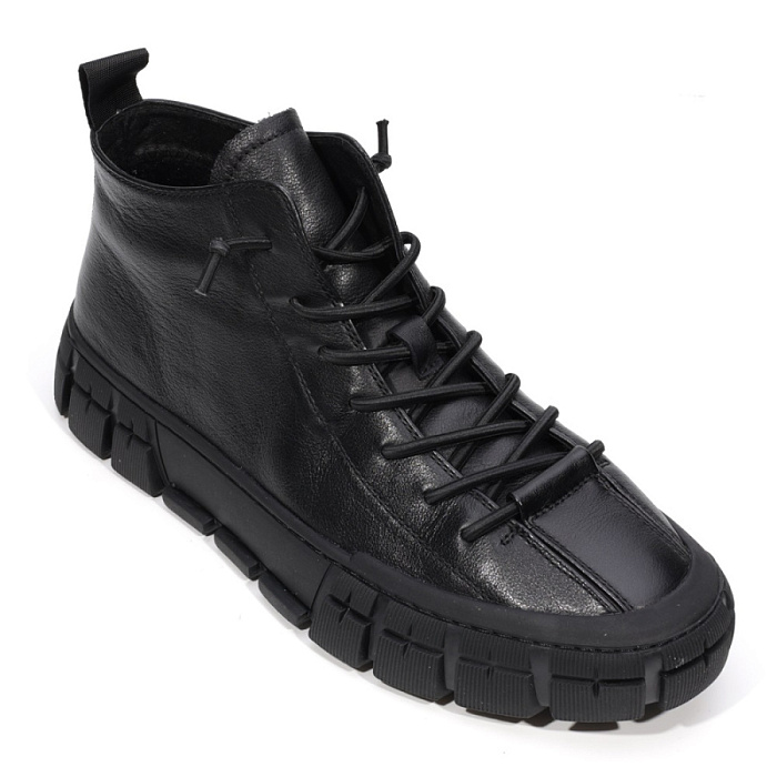 Мужские ботинки basic BRUNO RENZONI  черные, артикул BR11875-MT/10