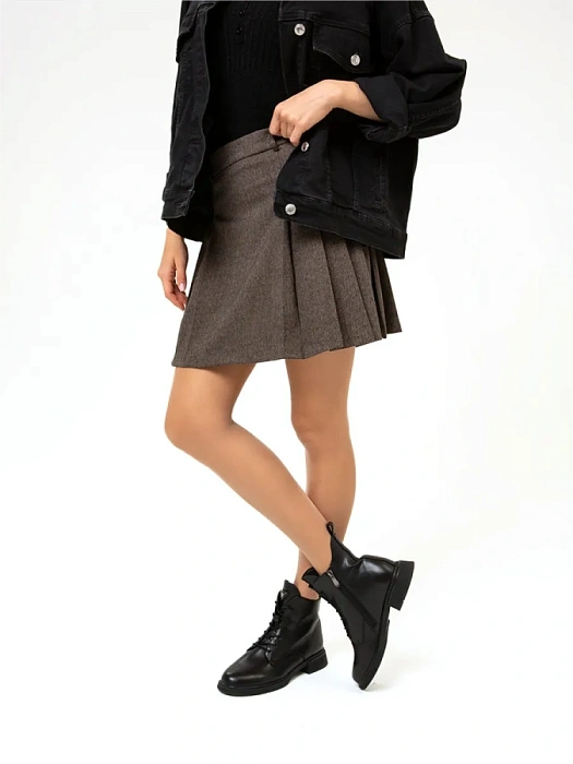 Женские ботинки FEDERICA RODARI черные, артикул 31E-K979-T222