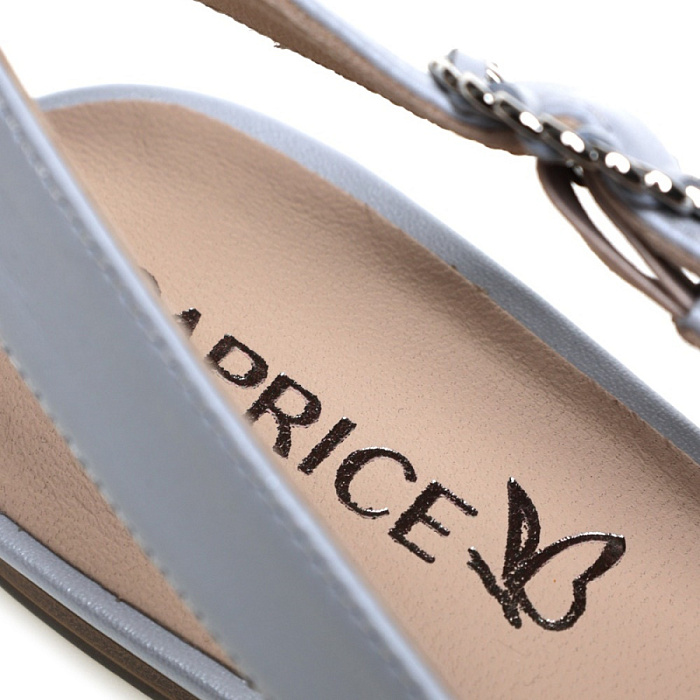 Женские слингбэки CAPRICE голубые, артикул 9-29402-42-849