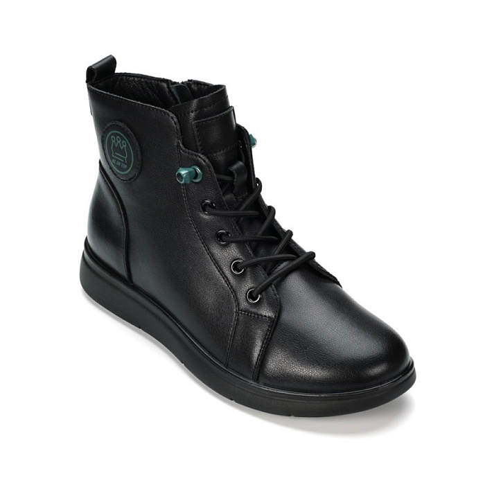 Женские ботинки basic Donna Daniella  черные, артикул AC087-010