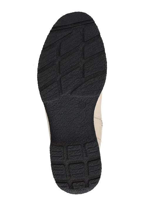 Женские полусапоги eObuv белые, артикул 9-76410-41-123