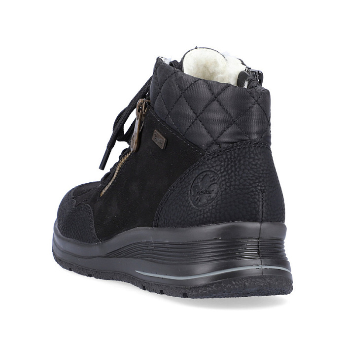 Женские ботинки RIEKER черные, артикул L7701-00