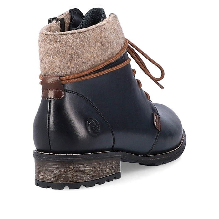 Женские ботинки basic REMONTE синие, артикул R3332-16