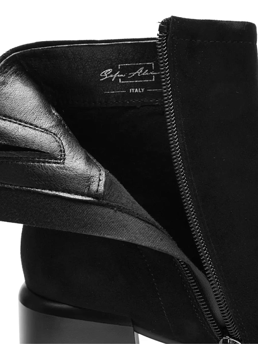 Женские ботильоны SOFIA-ALEXANDRA черные, артикул 17E-16614-H01