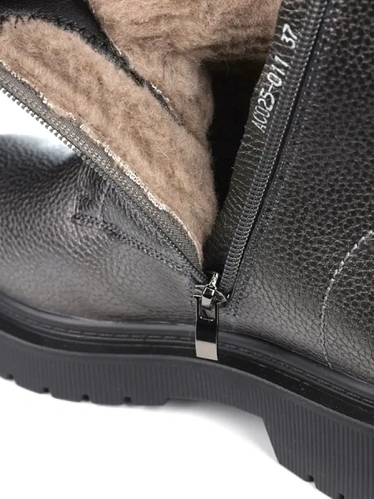 Женские ботинки Donna Daniella  серые, артикул AC025-011