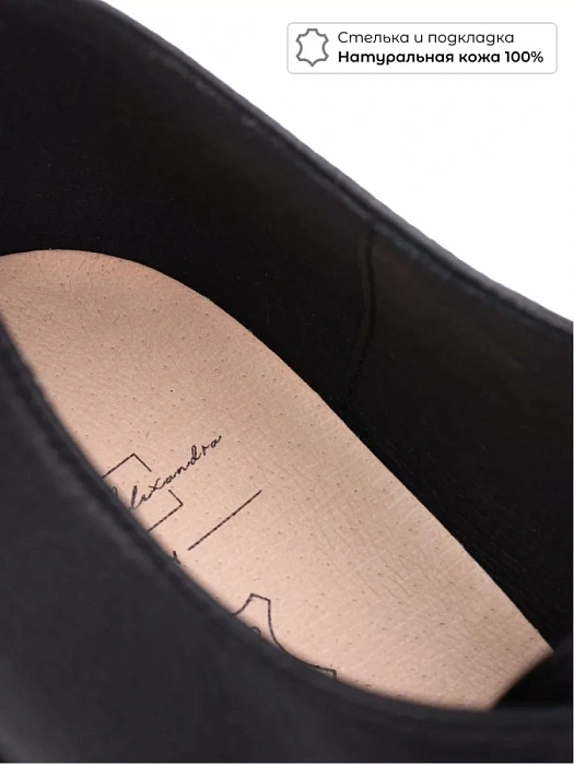 Женские туфли SOFIA-ALEXANDRA черные, артикул 4E-1060-902