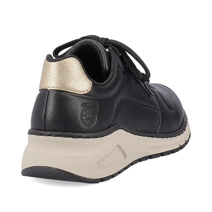 Женские кроссовки RIEKER черные, артикул M4903-03