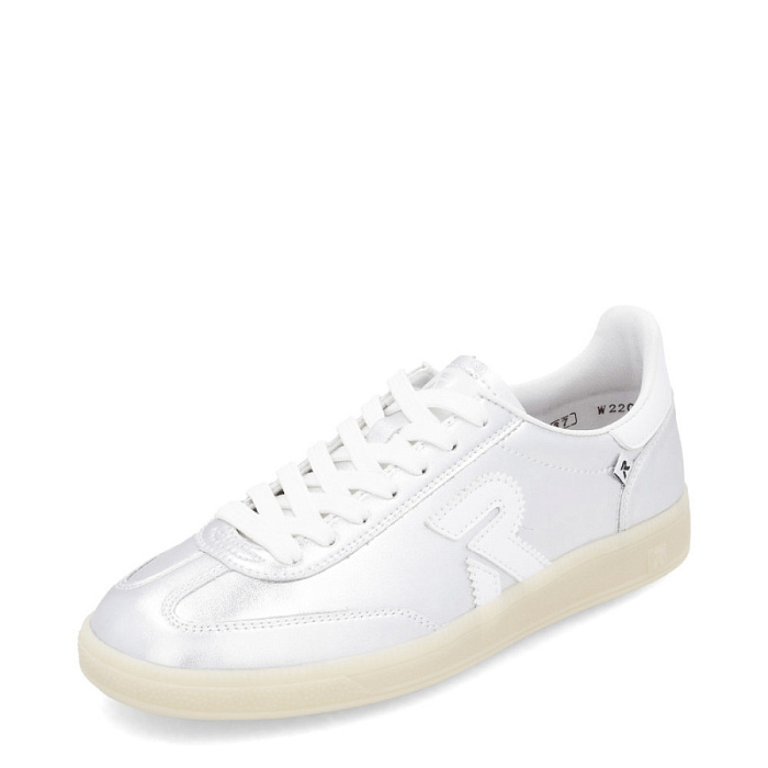 Женские кеды RIEKER серебряные, артикул W2200-90