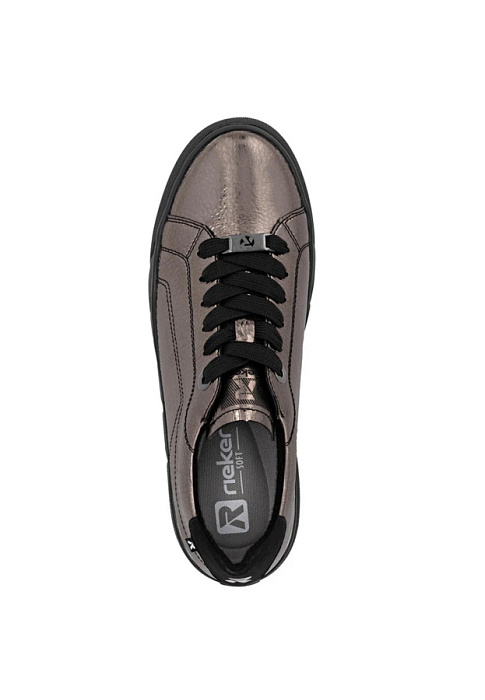 Женские кеды RIEKER бронзовые, артикул W2601-91