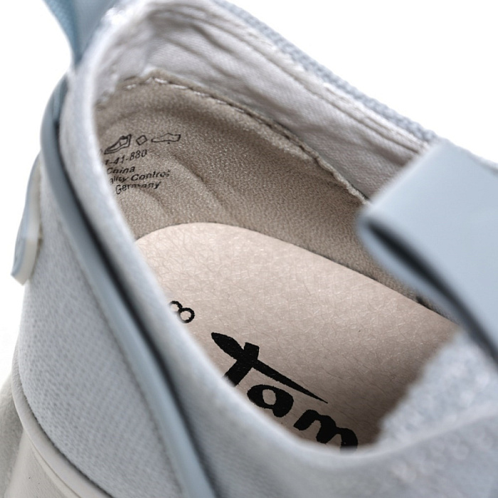 Женские кроссовки TAMARIS голубые, артикул 1-23731-41-880