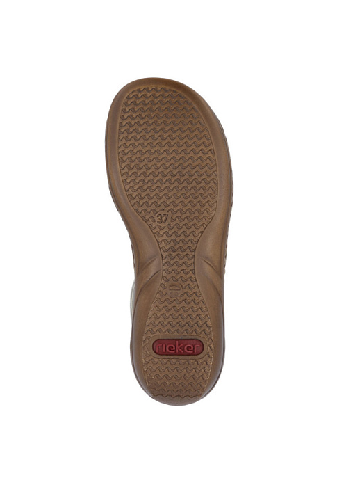 Женские сандалии RIEKER белые, артикул 60860-80