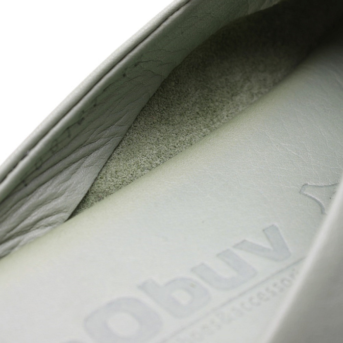 Женские сабо eObuv светло-зеленые, артикул 700121-LL-12