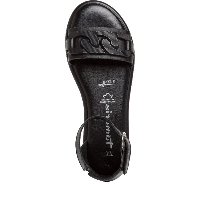 Женские туфли откр. basic TAMARIS черные, артикул 1-1-28128-20-003