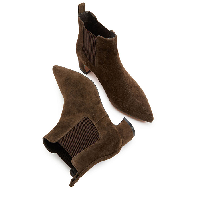 Женские челси FEDERICA RODARI коричневые, артикул 22BD155-601R