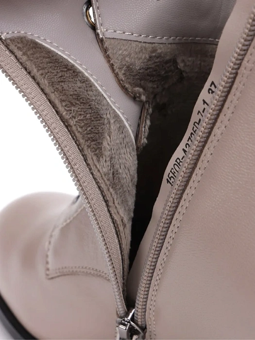 Женские ботильоны FEDERICA RODARI перламутровые, артикул 15EOB-A3725D-7-1