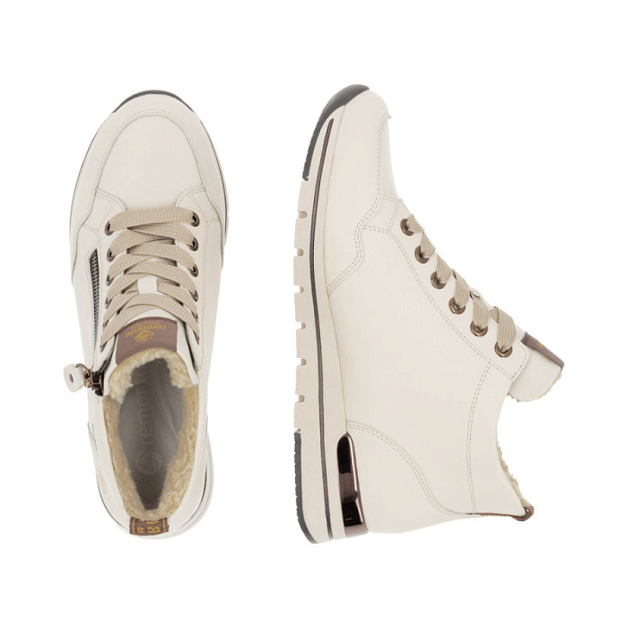 Женские ботинки REMONTE бежевые, артикул R6770-60