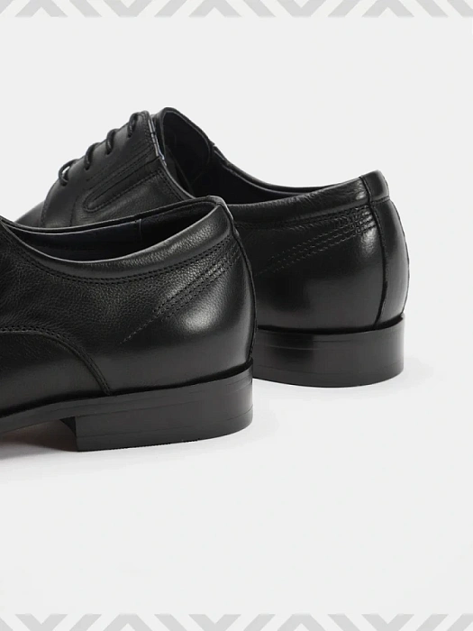 Мужские туфли BRUNO RENZONI  черные, артикул 5381A-727A