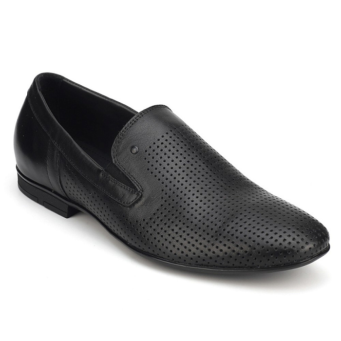 Мужские туфли basic BRUNO RENZONI  черные, артикул 104-997-1-1