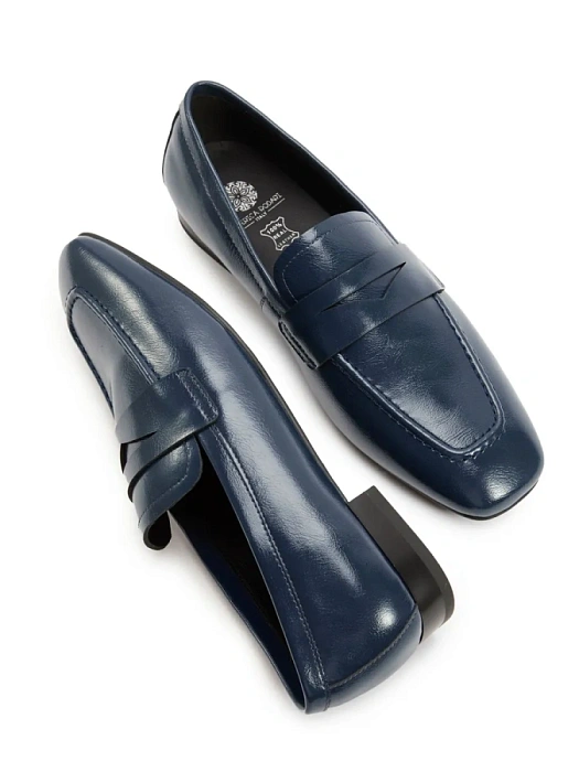 Женские туфли FEDERICA RODARI синие, артикул 4E-5136-202A-25W