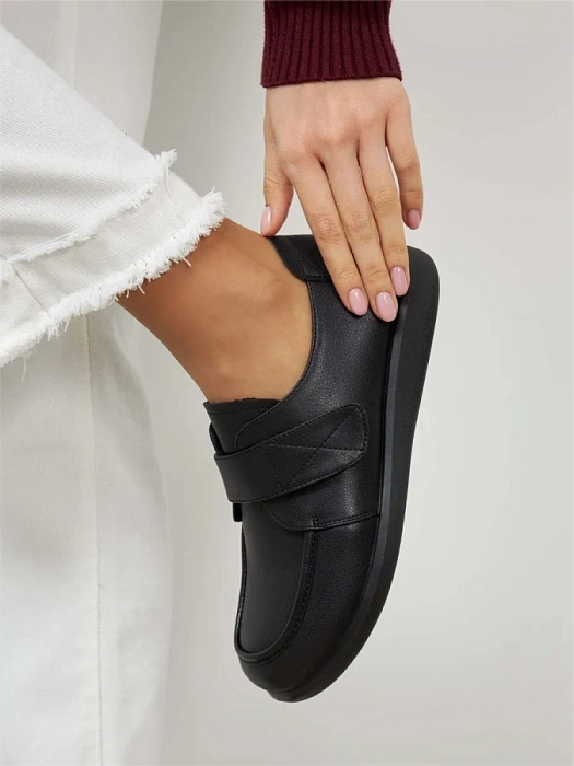 Женские туфли eObuv черные, артикул DY25030703