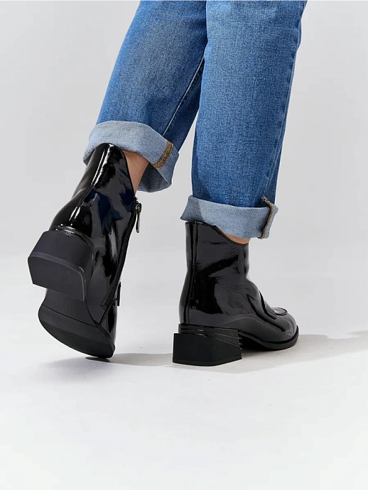 Женские ботильоны FEDERICA RODARI черные, артикул 16E-WE21698-2