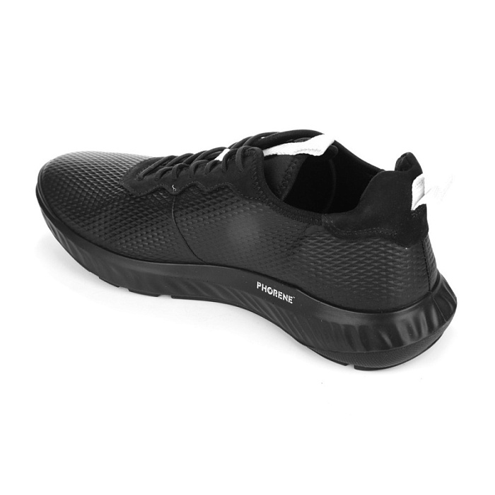 Мужские туфли ECCO черные, артикул 834904/51422