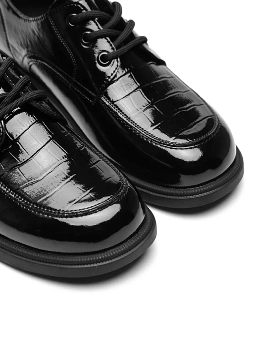 Женские туфли Donna Daniella  черные, артикул EH243-081